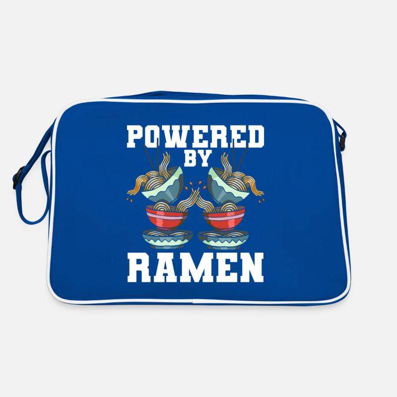 Propulsé par Ramen Anime Soupe Japonaise Cup Noodle Sac Retro