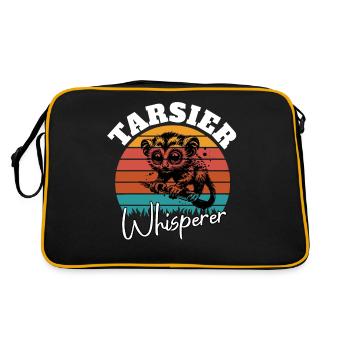 Goblin Lemur Whisperer - Retro Bag - black/gold - Back