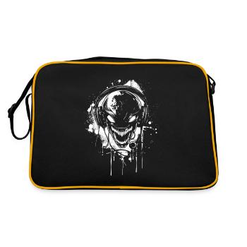Casque Alien DJ Alien Festival avec UFO - Sac Retro - noir/or - Dos