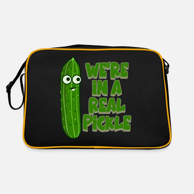 Cornichon de concombre Cornichons de concombres Sac Retro