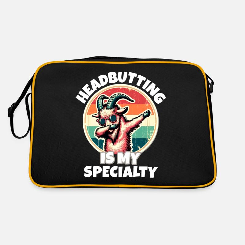 Dictons de chèvre vissée Sac Retro