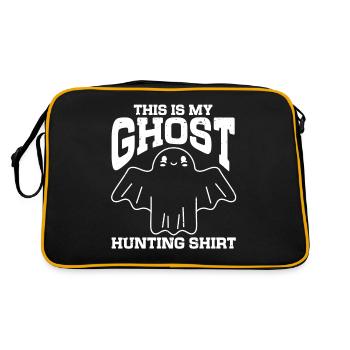 C’est ma chemise de chasse aux fantômes Chasseur paranormal - Sac Retro - noir/or - Dos