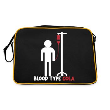 Cola Lemonade Soft Drinks Soft Drink - Retro Bag - black/gold - Back