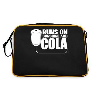 Cola Soft Drinks Lemonade - Retro Bag - black/gold - Back