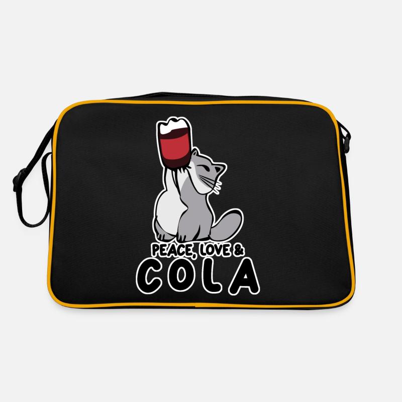 Cola Cat Lemonade Softdrinks Retro Tasche