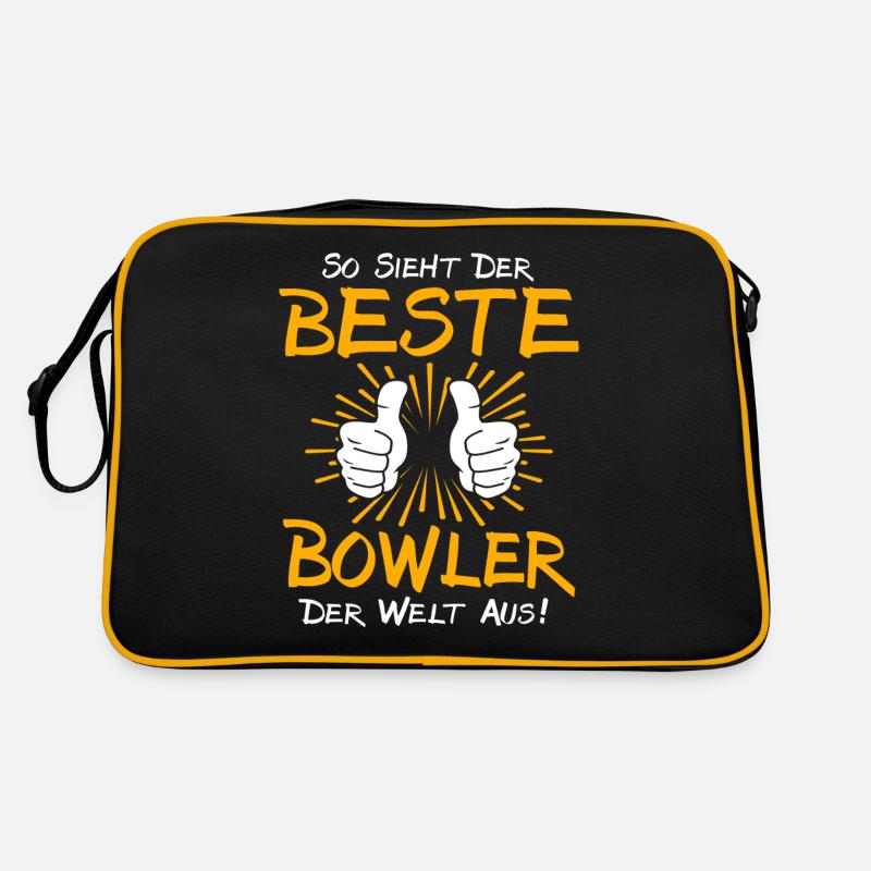 Bowler Geschenkidee Retro Tasche