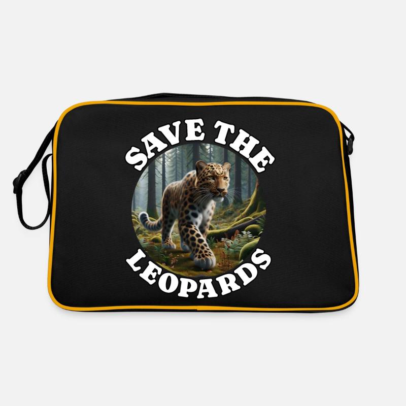 Amurleopard Retro Tasche