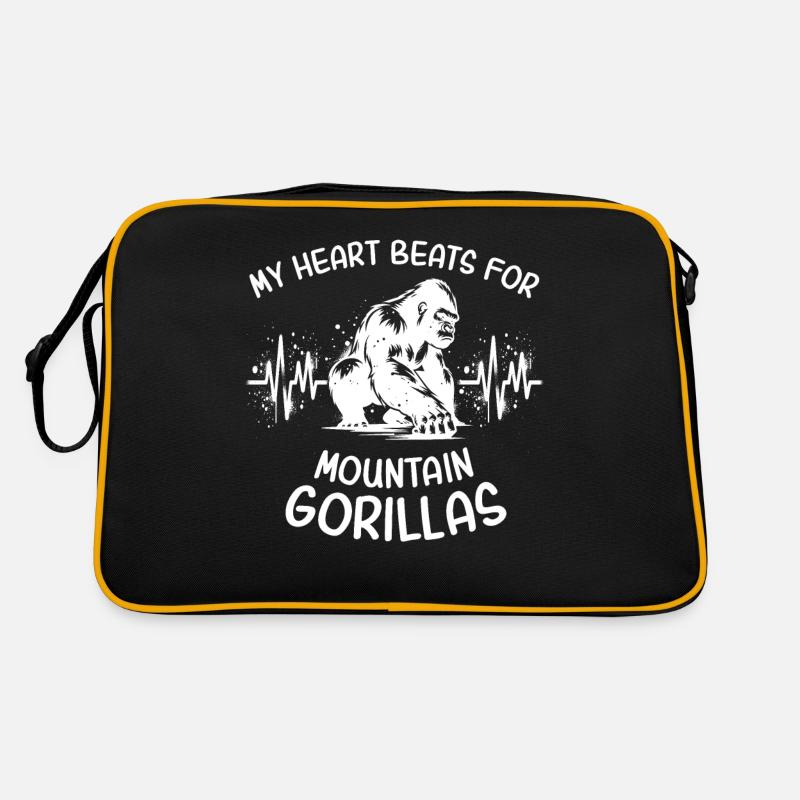 Mountain Gorilla Heartline Retro Bag