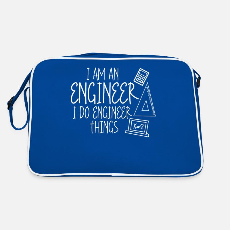 Engineer Joke Mechanical Engineering Retro Bag