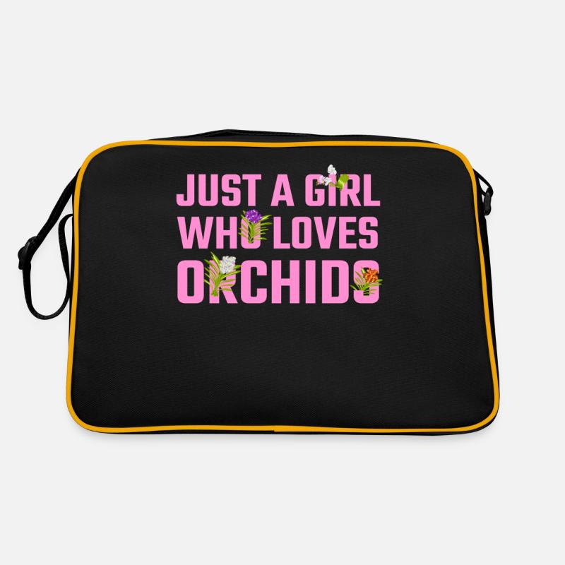 Orchidées Fleurs Orchidée Phalaenopsis Sac Retro