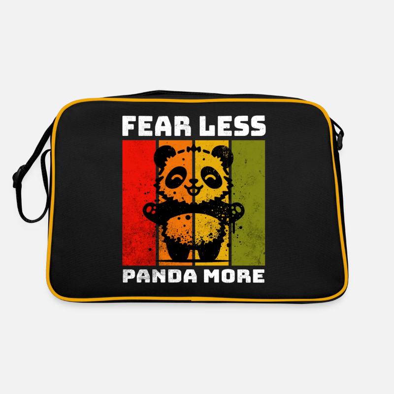 Panda géant Panda Ours Sac Retro