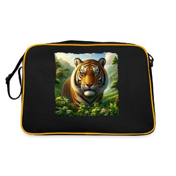 Tigre de Malaisie - Sac Retro - noir/or - Dos