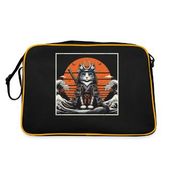 Samurai - Retro Bag - black/gold - Back