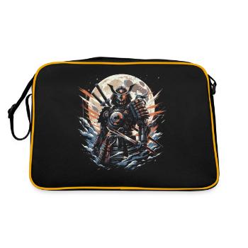 Samouraï - Sac Retro - noir/or - Dos