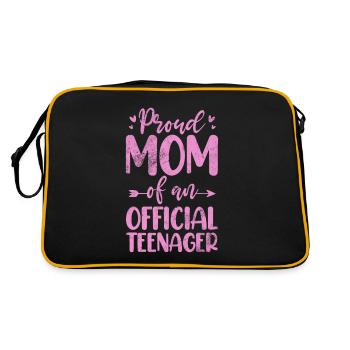 Adolescent - Sac Retro - noir/or - Dos