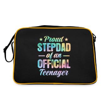 Teen Teen Teen Teens Teeny Gift - Retro Bag - black/gold - Back