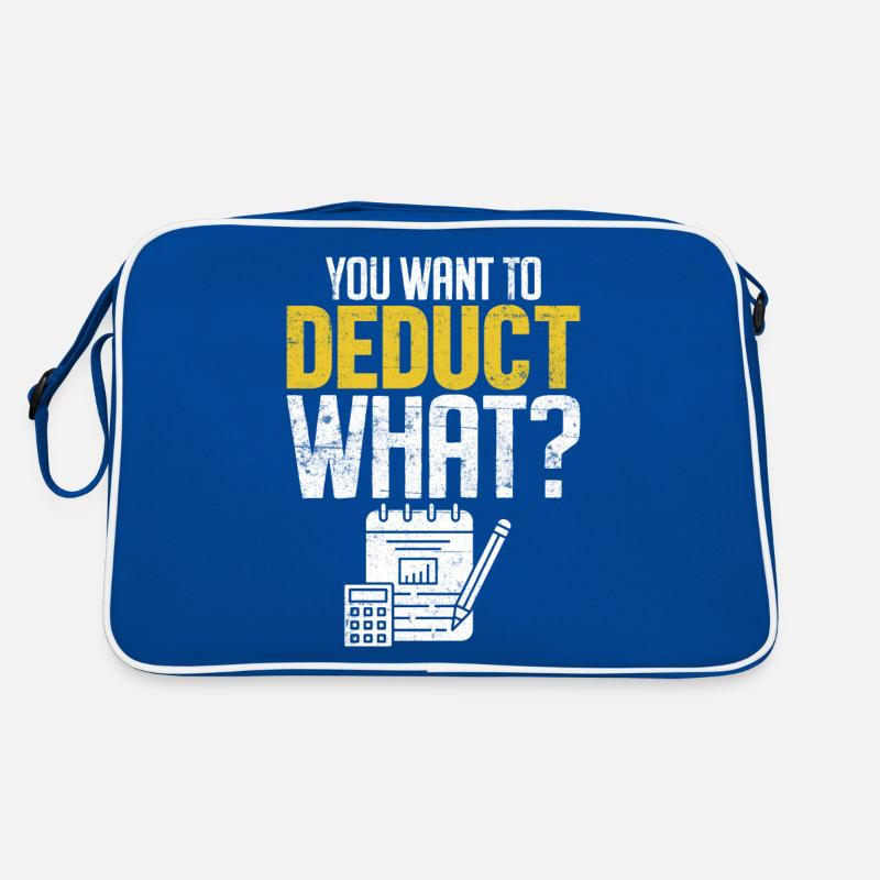 Vous voulez déduire ce que drôle de comptable CPA Sac Retro