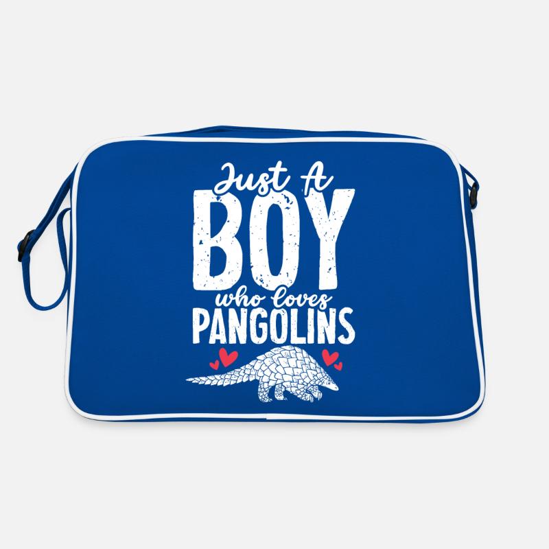 Juste un garçon qui aime les pangolins Fourmilier Pangolin Sac Retro