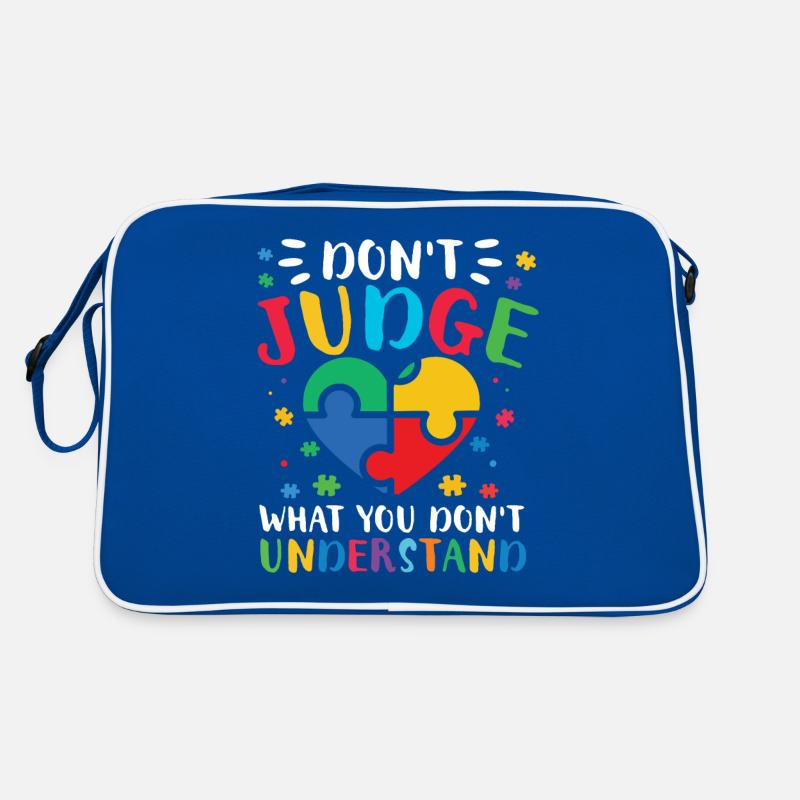 Autism Awareness Day Autistic Gift Retro Bag