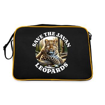 Java Leopard - Retro Bag - black/gold - Back