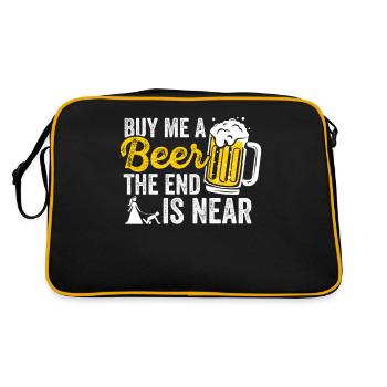 Enterrement de vie de jeune fille et de jeune fille - Sac Retro - noir/or - Dos