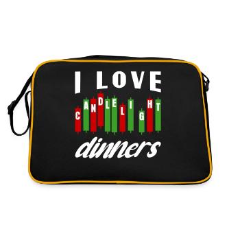 Stock exchange Capitalism Trader Stocks - Retro Bag - black/gold - Back