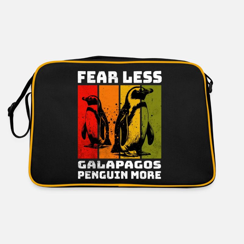 Galapagos Penguin Galapagos Pinguin Retro Tasche