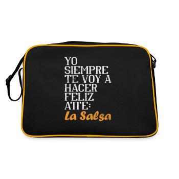 Salsa - Sac Retro - noir/or - Dos