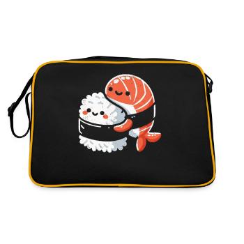 Sushi - Sac Retro - noir/or - Dos