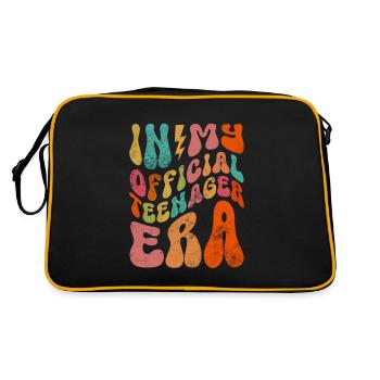 Adolescent - Sac Retro - noir/or - Dos