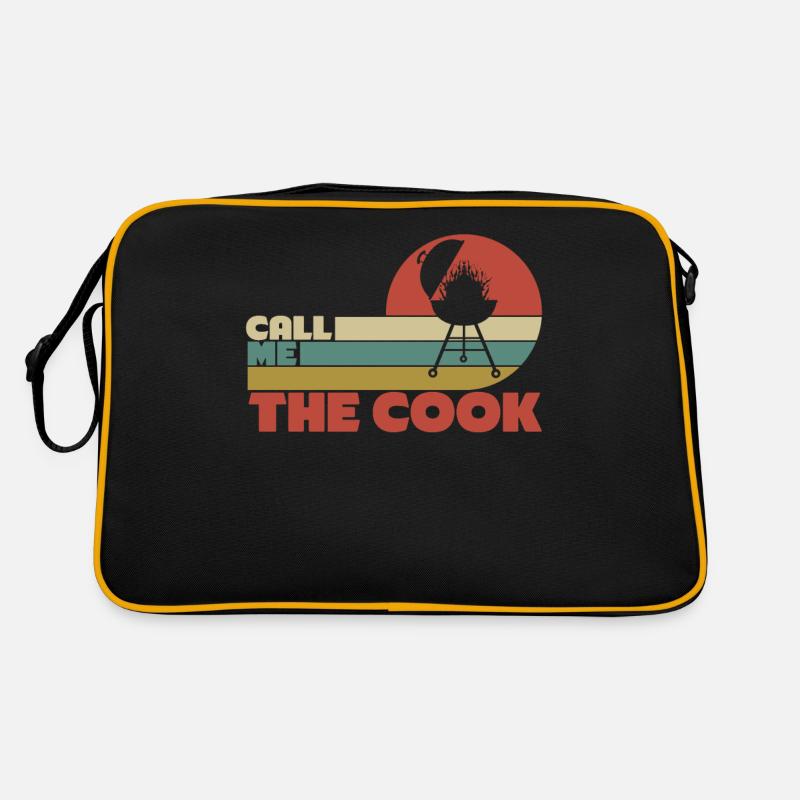 Cuisson BBQ Barbecue Poitrine de bœuf Steak Sac Retro