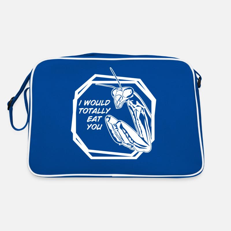Praying Mantis Joke Insect Retro Tasche