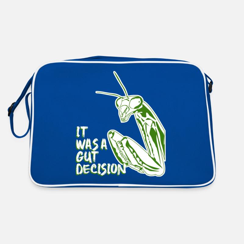 Mante religieuse C’était une décision instinctive. Sac Retro