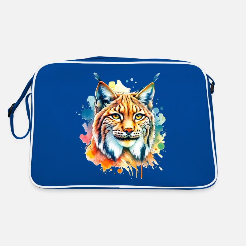 Iberian lynx Retro Bag