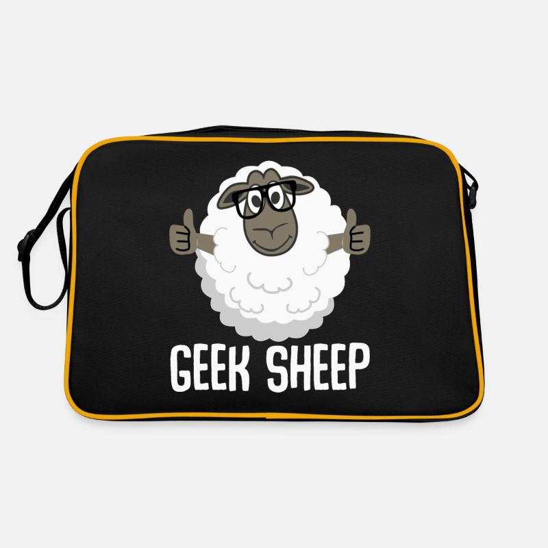 Sheep Geek Shepherd Retro Tasche