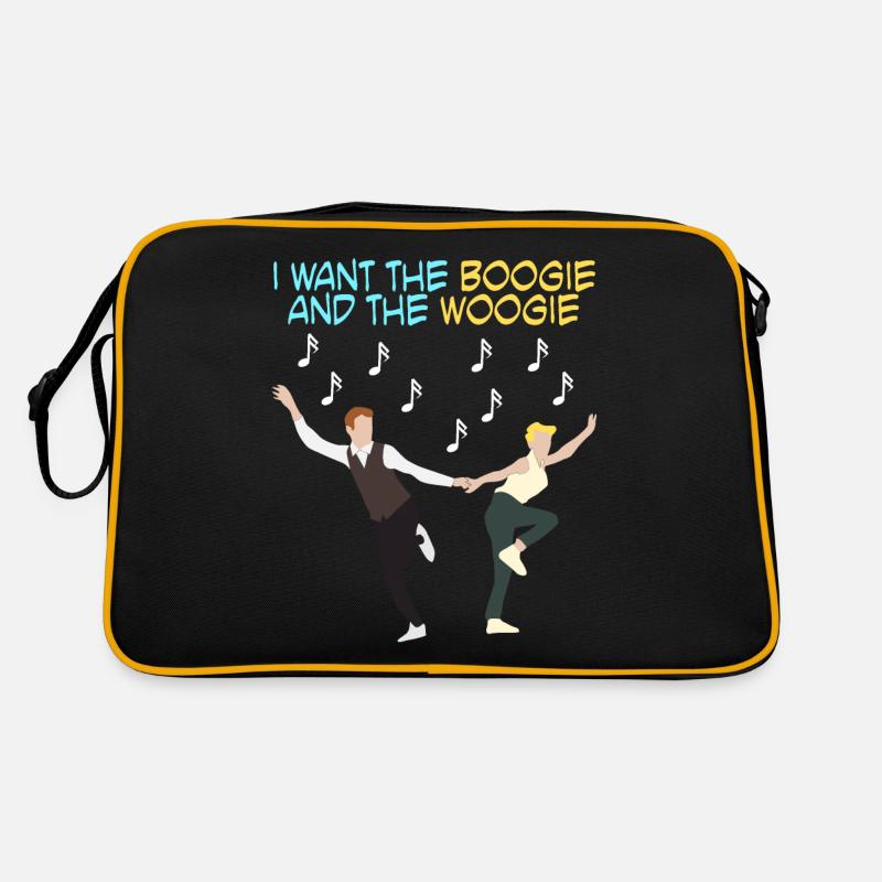 Boogie Woogie Swing Musique Danse Sac Retro