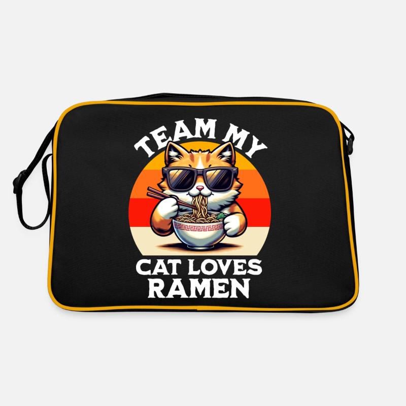 Ramen pour chats Sac Retro