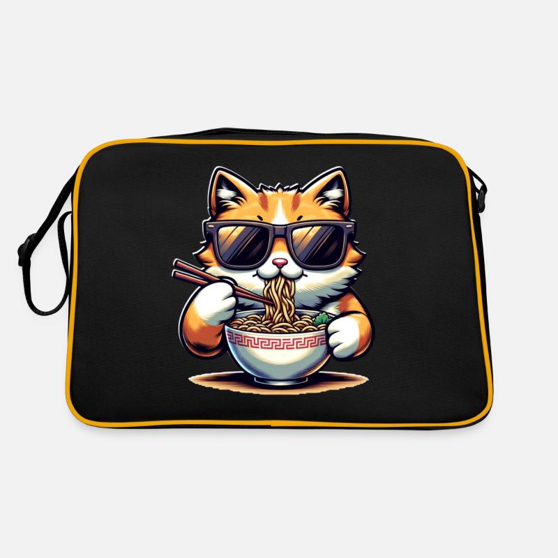 Ramen pour chats Sac Retro