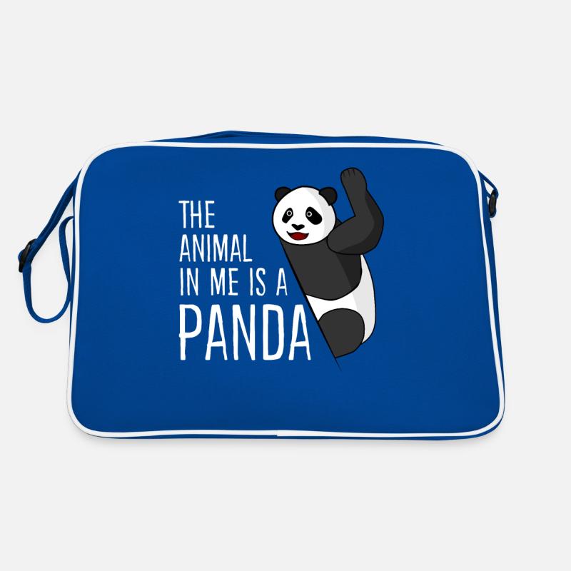 Panda Ours Pandas Panda Géant Sac Retro