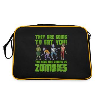 Zombi - Sac Retro - noir/or - Dos