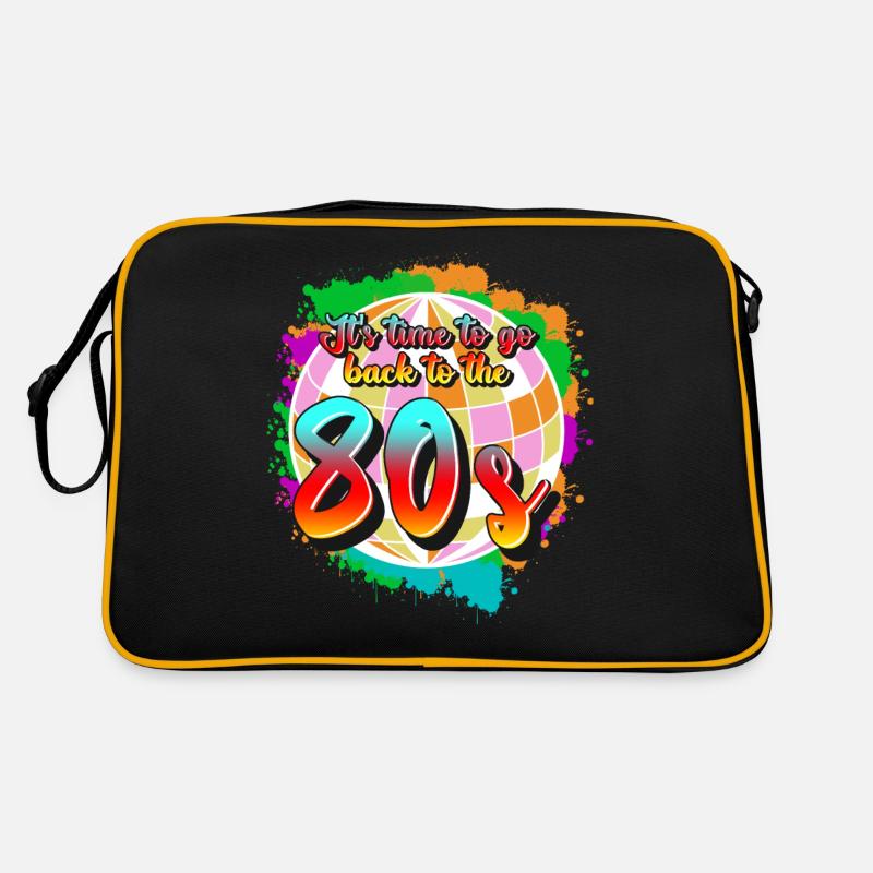 Retro 1980 80s Disco Retro Tasche