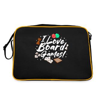 Board Game Board Games Game Night Games Gift - Retro Bag - black/gold - Back