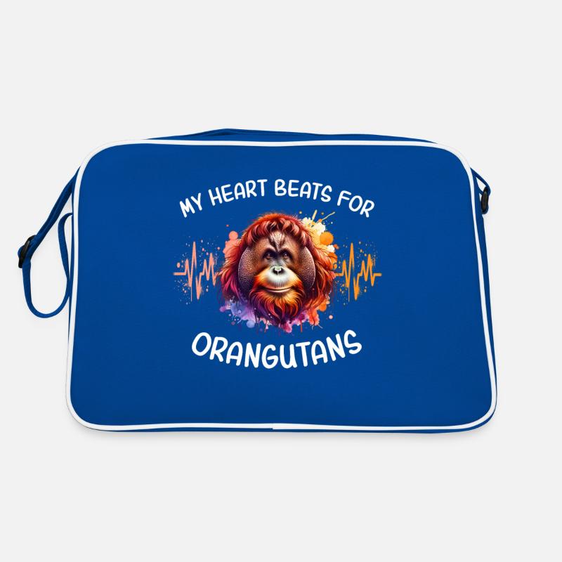 Orangutan Heartline Retro Bag