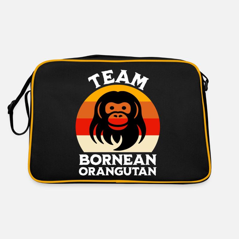 Borneo Orangutan Retro Bag