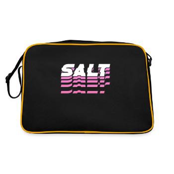 Tequila Sunrise Booze Party Mexico Gift - Retro Bag - black/gold - Back