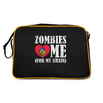 Zombi - Sac Retro - noir/or - Dos