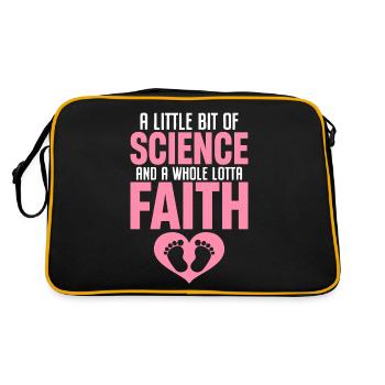 Journée drôle de récupération d’ovules FIV In vitro - Sac Retro - noir/or - Dos