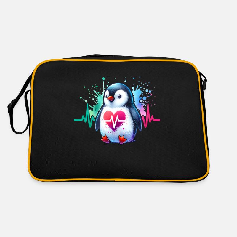 Penguin ECG Retro Bag