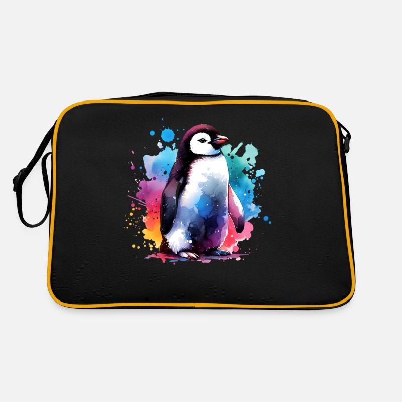 Pinguin Retro Tasche