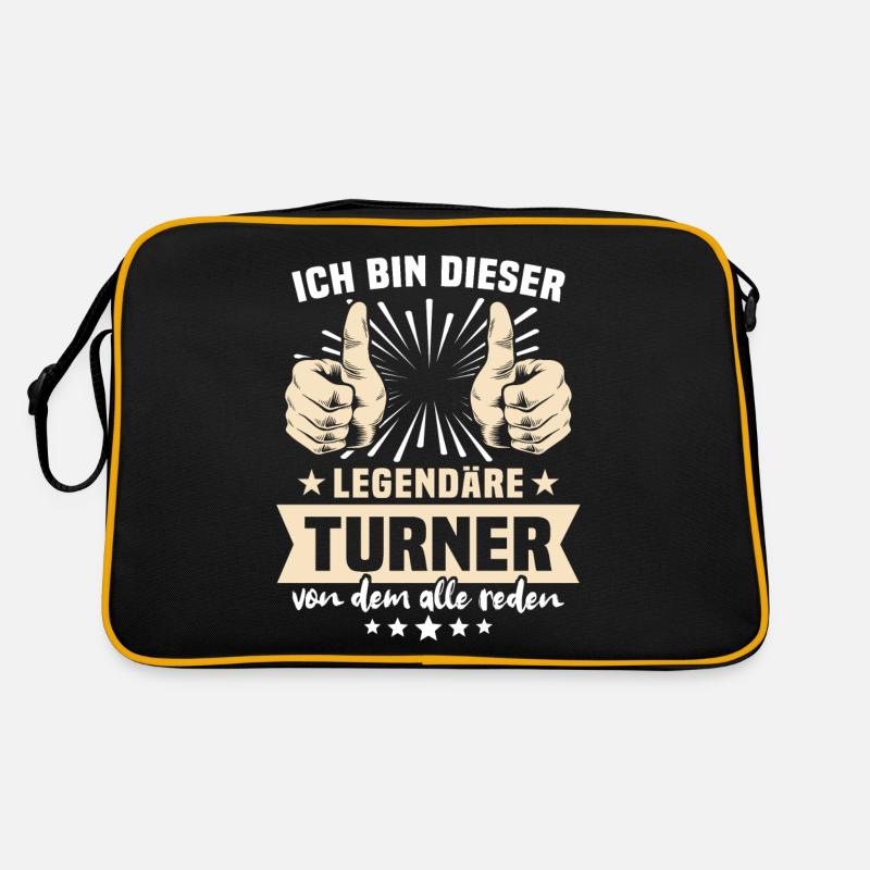 Turner Sprüche Retro Tasche